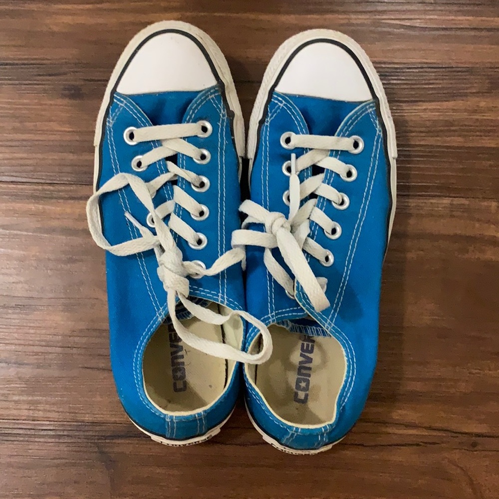 Blue Converse